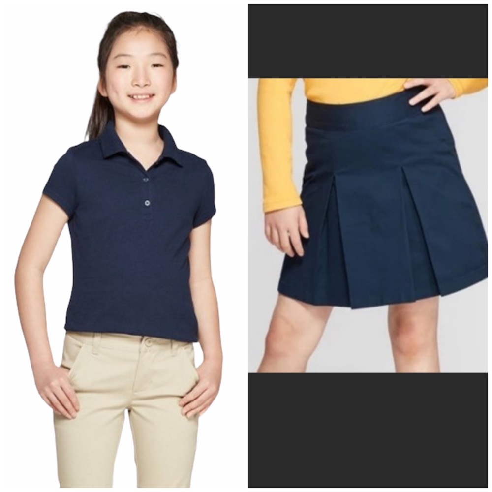 4 / Cat & Jack Uniforms polo shirts shorts skorts